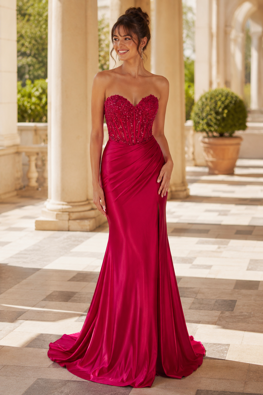 Rosalie Sweetheart Mermaid Prom Dress