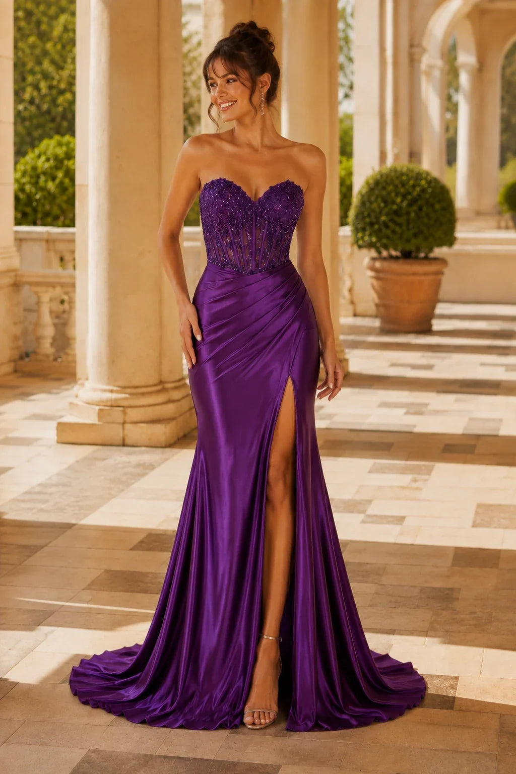 Rosalie Sweetheart Mermaid Prom Dress