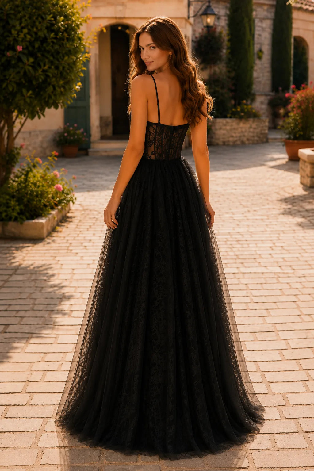 Isabelle Corset Tulle Ball Gown Prom Dress