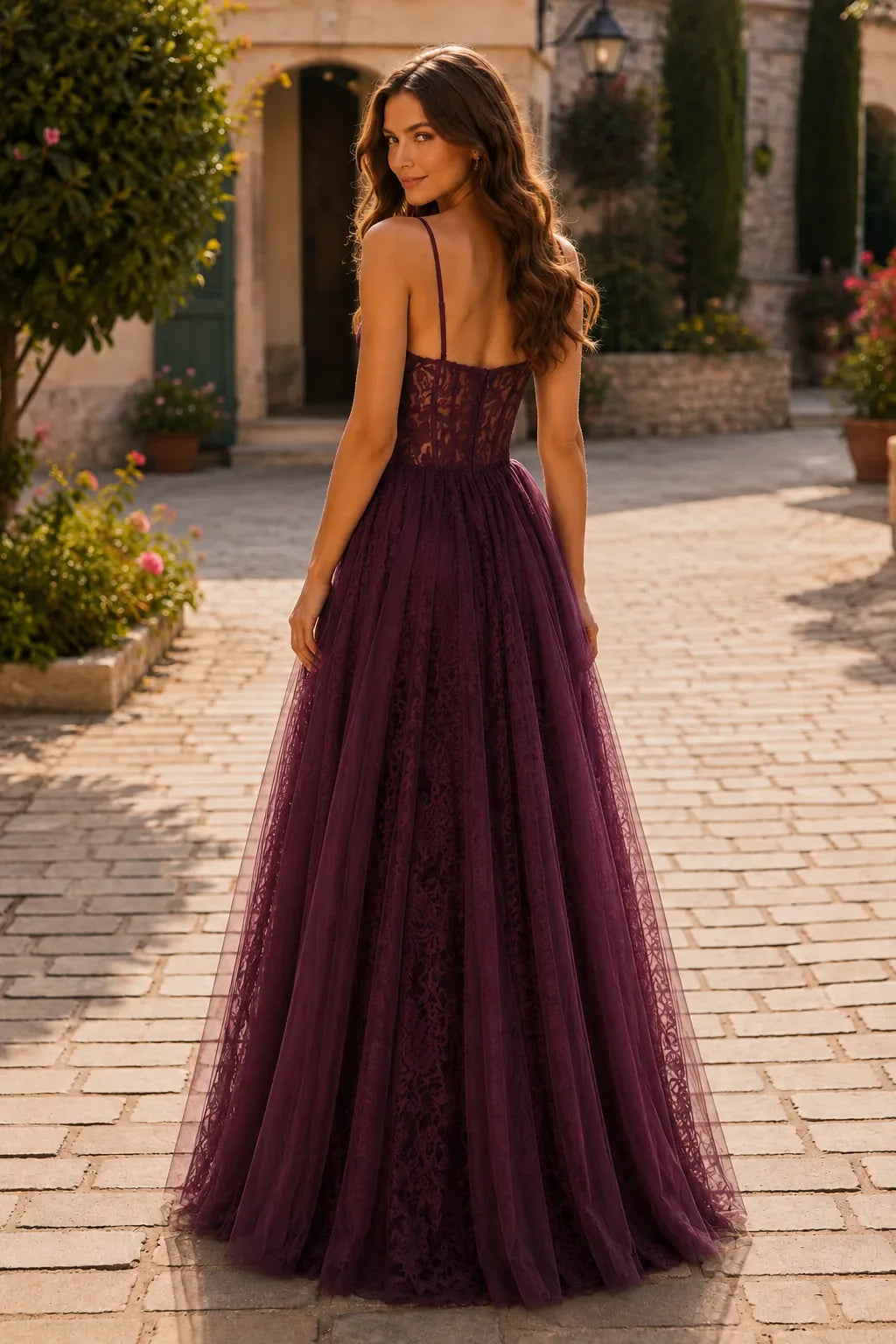 Isabelle Corset Tulle Ball Gown Prom Dress