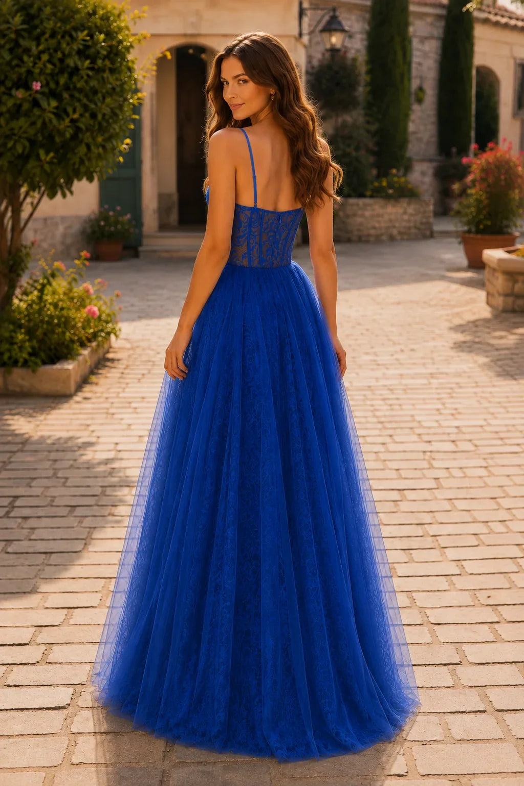 Isabelle Corset Tulle Ball Gown Prom Dress