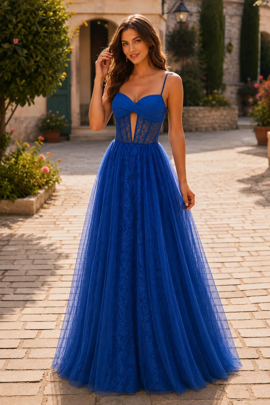 Isabelle Corset Tulle Ball Gown Prom Dress